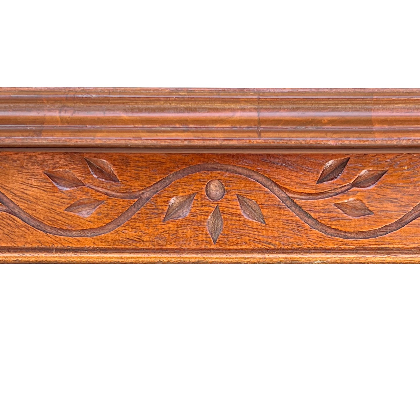 Vintage Hollywood Regency Carved Swan Side Table with Shelf