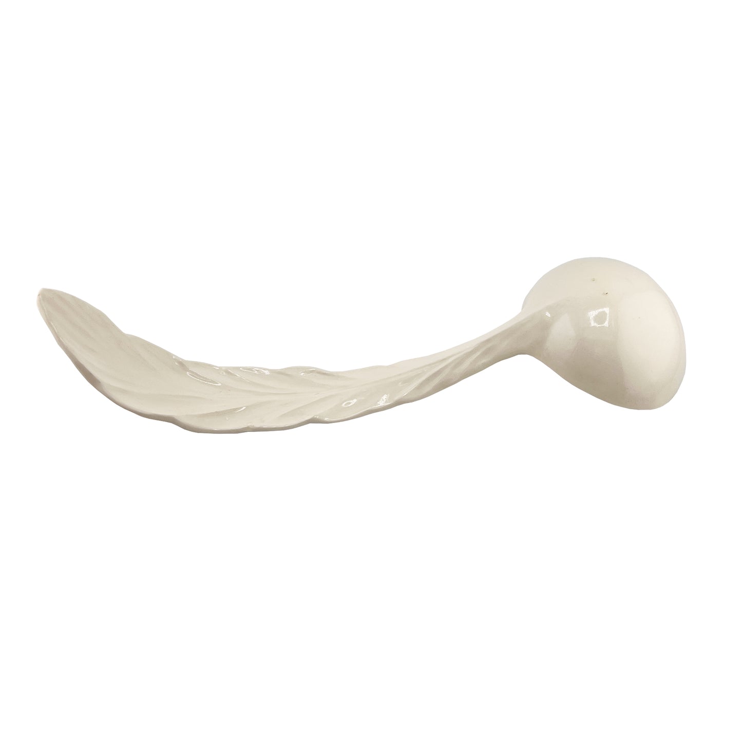 Vintage Ceramic Italian Swan Tureen with White Ladle and Lid - Hollywood Regency