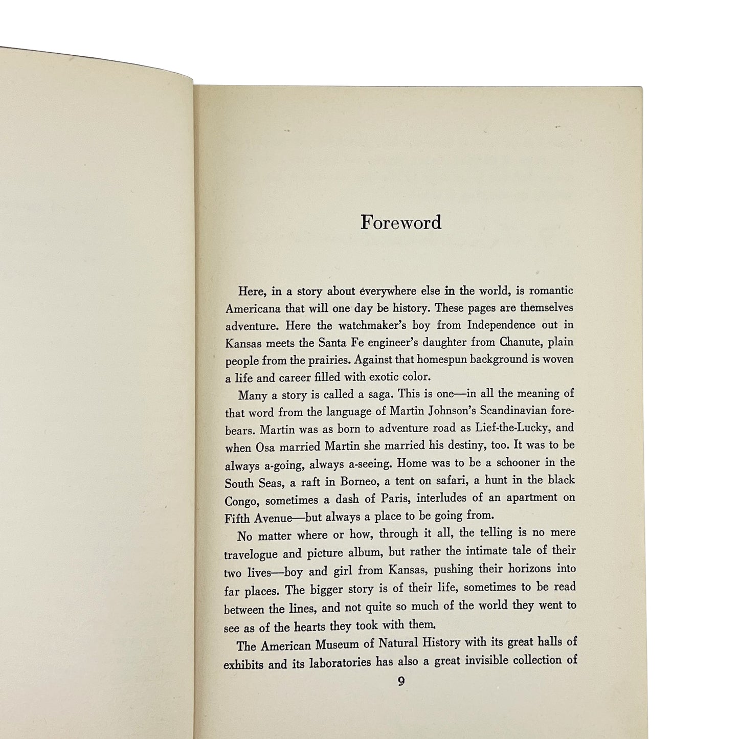 I Married Adventure by Osa Johnson, 1942 Zebra Cloth Safari Memoir