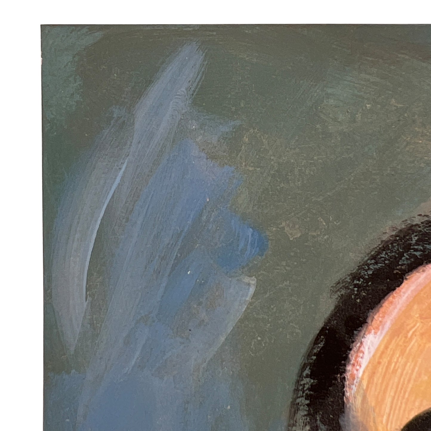 Mid-Century Modern Portrait of a Man Smoking — Estate of Jonathan Park, Santa Fe