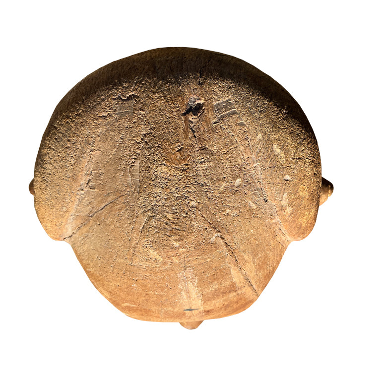 Mid-Century Hand-Carved Wooden Male Bust Sculpture — Jonathan Parks Estate