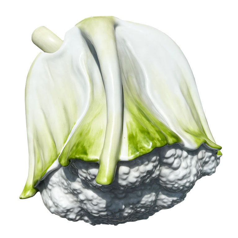 Early 18th Century Antique Porcelain Chelsea Cauliflower Tureen with Lid