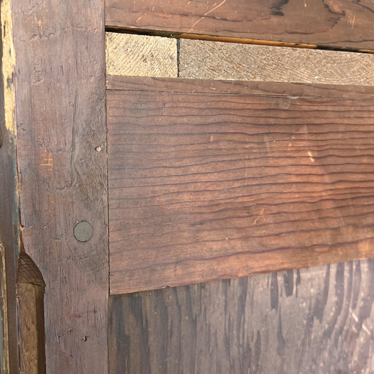 Primitive Spanish Colonial Bread Cupboard with Spindle Door, Santa Fe 1800s