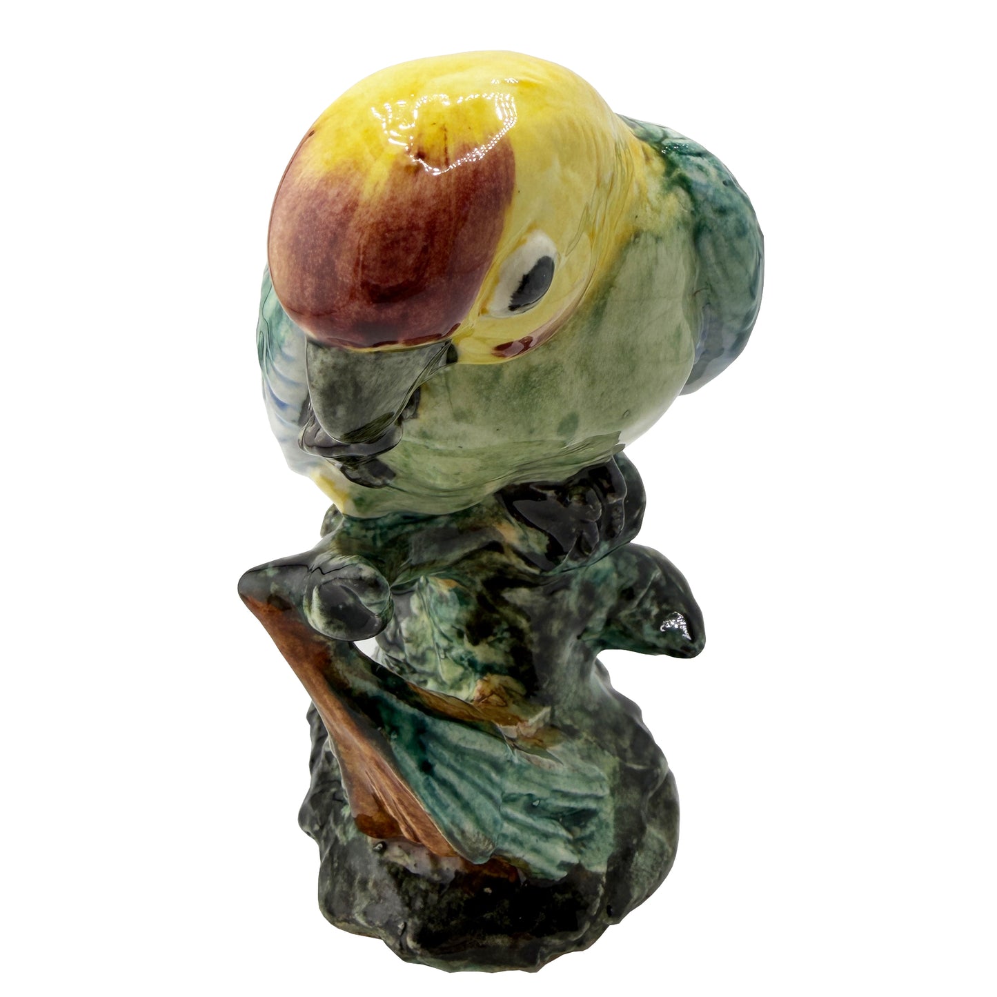 Vintage Stangl #3449 Hand-Painted Carolina Parakeet Figurine, circa 1950