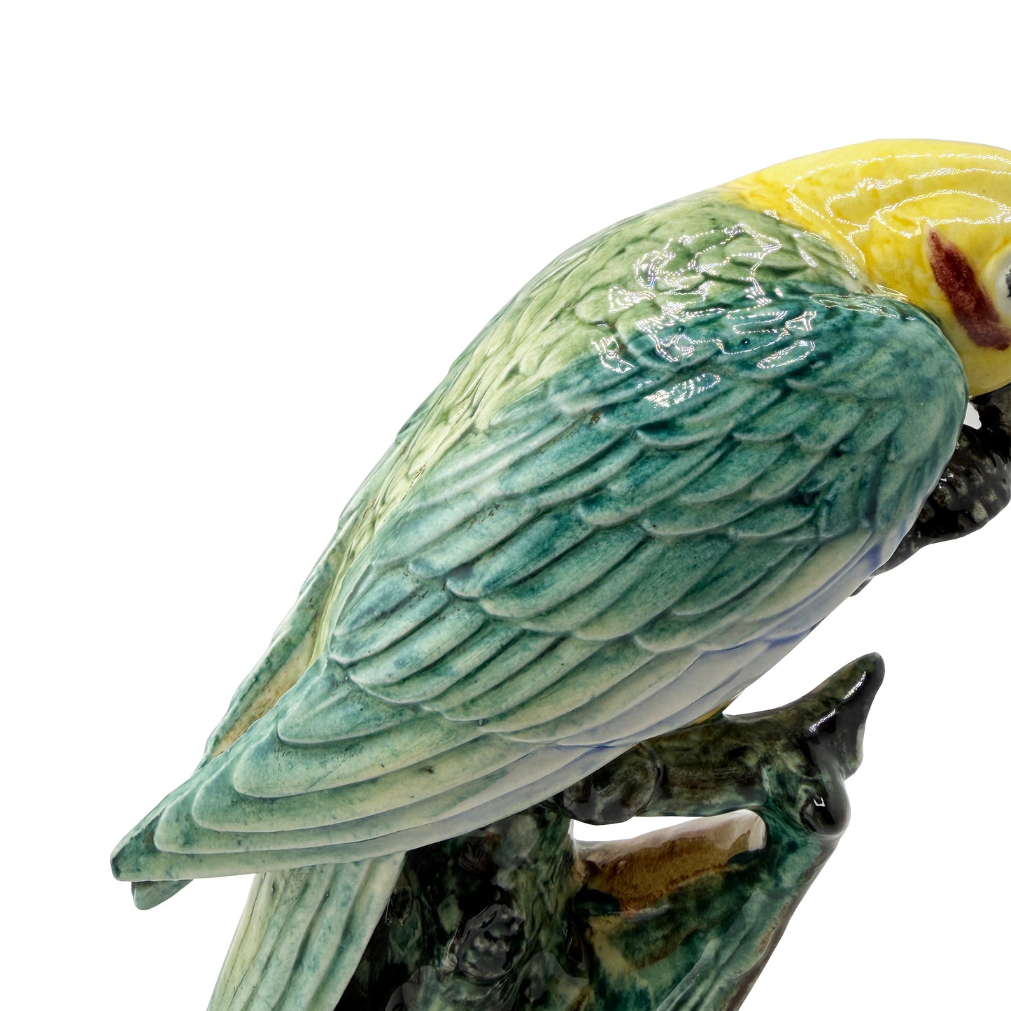 Vintage Stangl #3449 Hand-Painted Carolina Parakeet Figurine, circa 1950