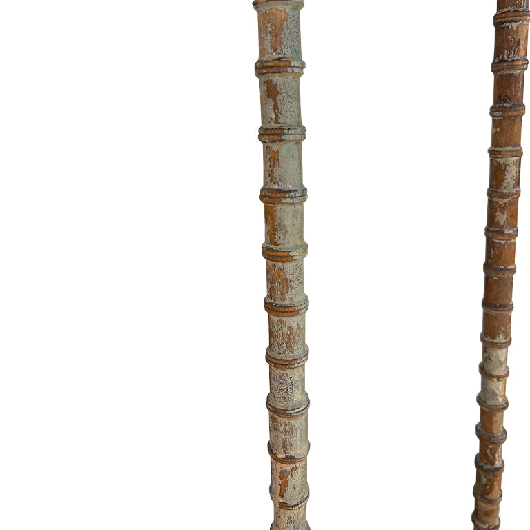 Antique Spool-Leg Table from the Estate of Jonathan Parks, Santa Fe Late 1800s