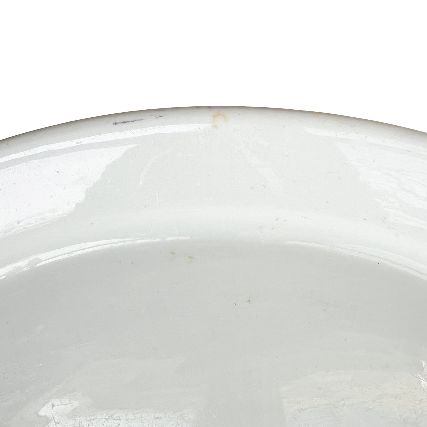 Large Early 20th Century U.S.Q.M.C. White Ironstone Serving Platter 1920