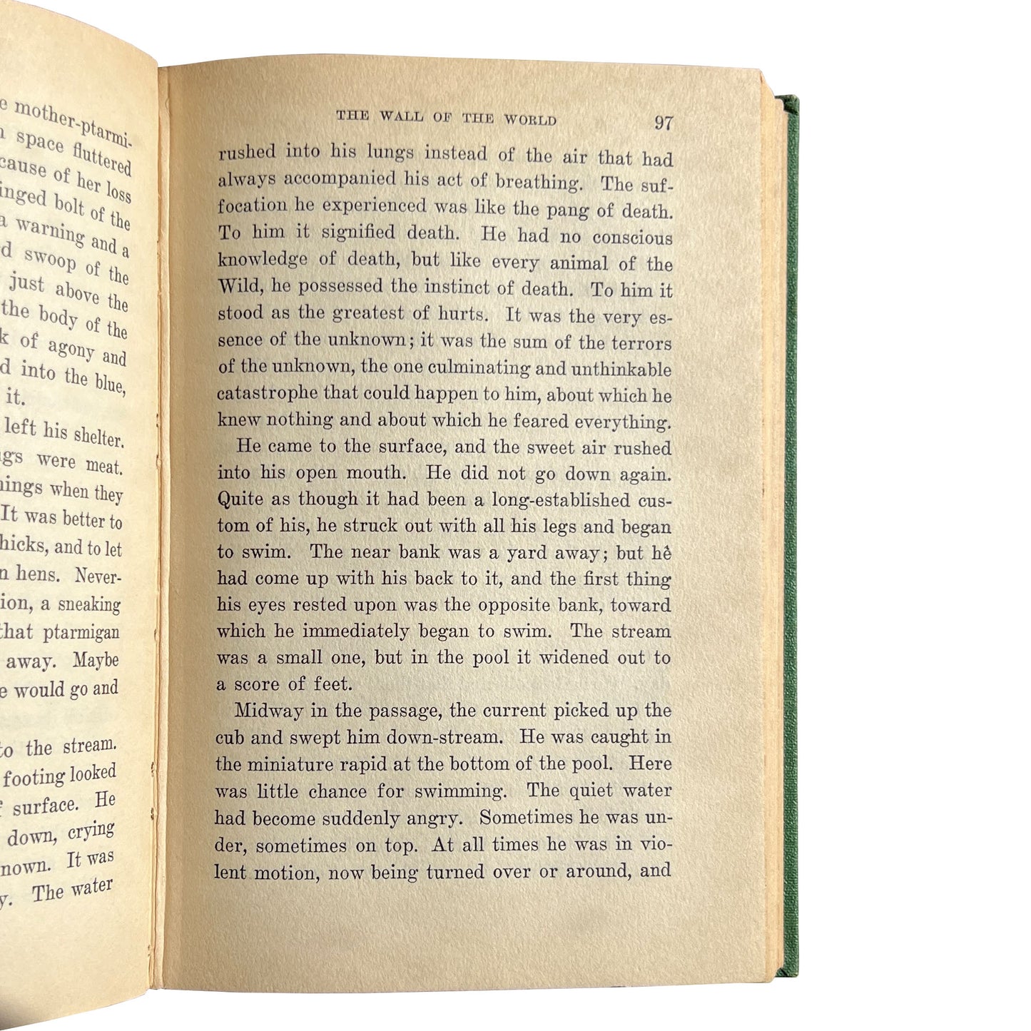 Antique Jack London White Fang Seven Seas Edition Collier Illustrated c.1906