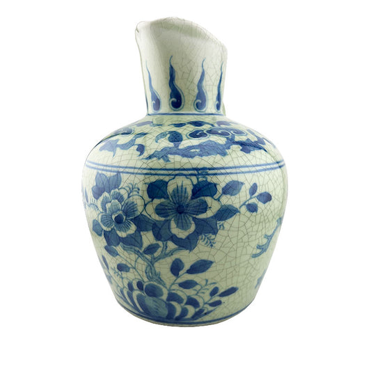 Antique Blue and White Porcelain Pitcher