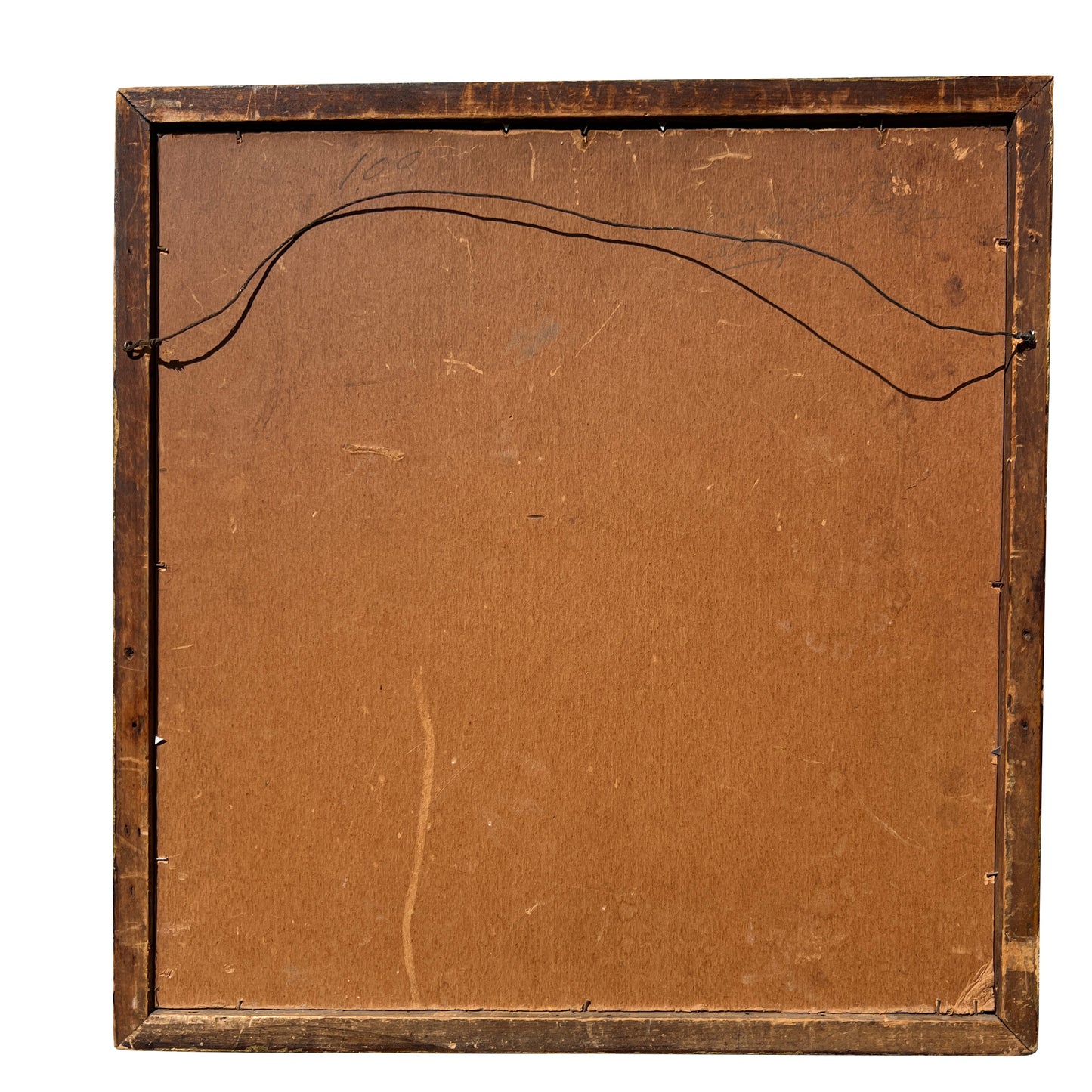 Southwestern Still Life Painting with Serape and Snake Plant - Signed Santa Fe